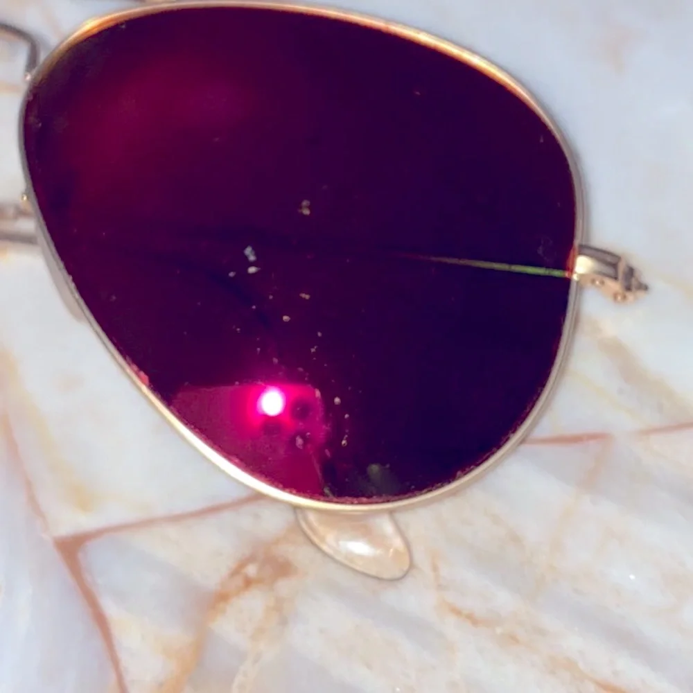 Ray-Ban Aviator Sunglasses Mirror Large 3025 Orange 58-14‎